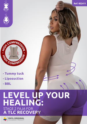 BBL built-in bra Faja Stage 2 Uses and Stages