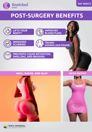 BBL Open Bust Faja benefits with outfit