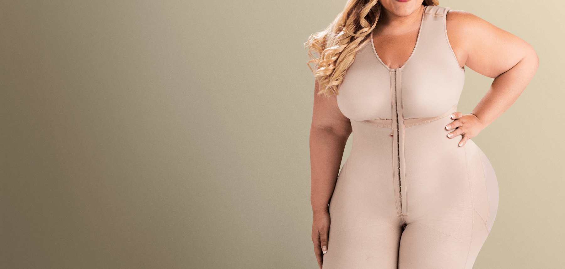 Braless Body Shapewear  Stage 2 Fajas - Snatched body