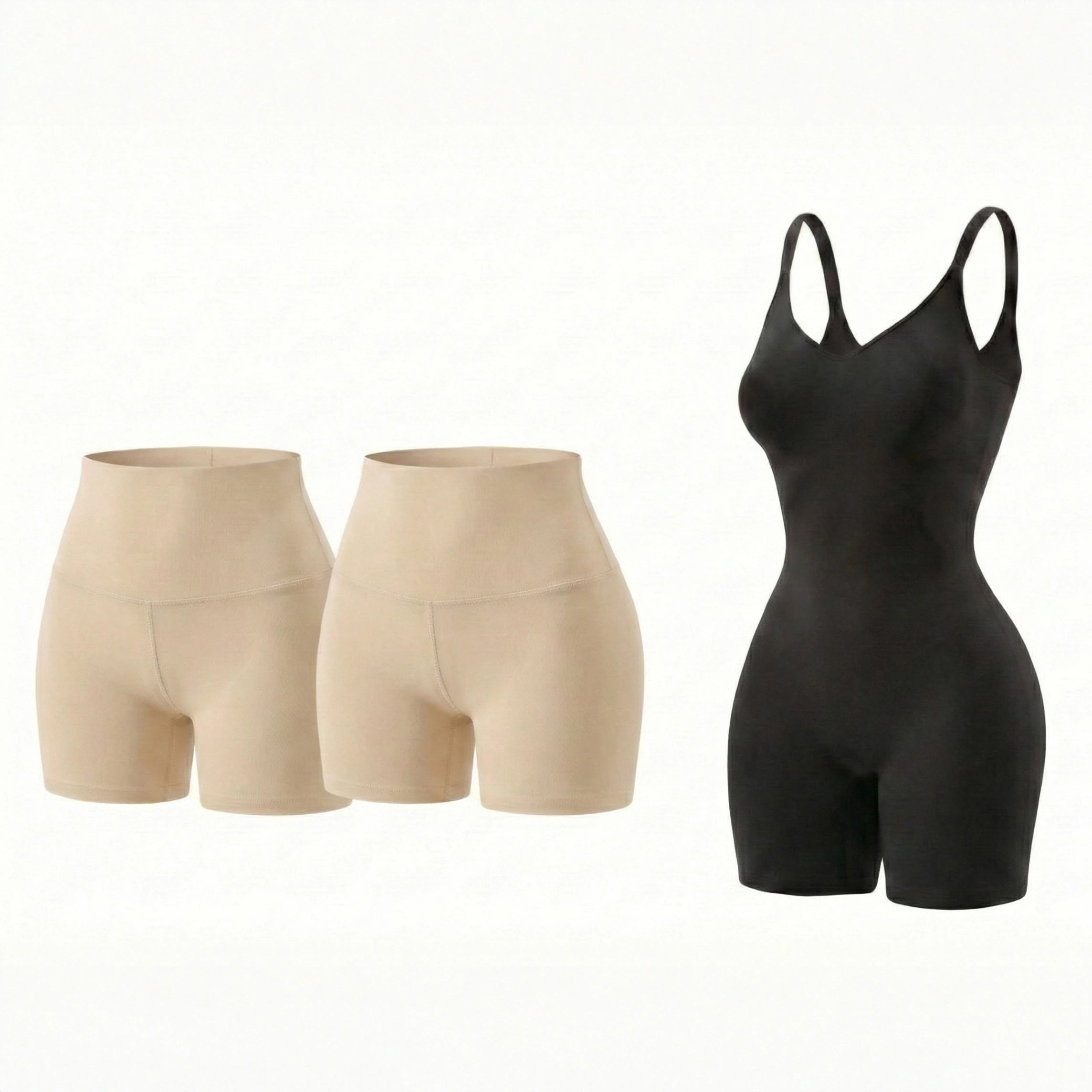 2-Pack Scrunch Butt Shorts + Daily Bodysuit