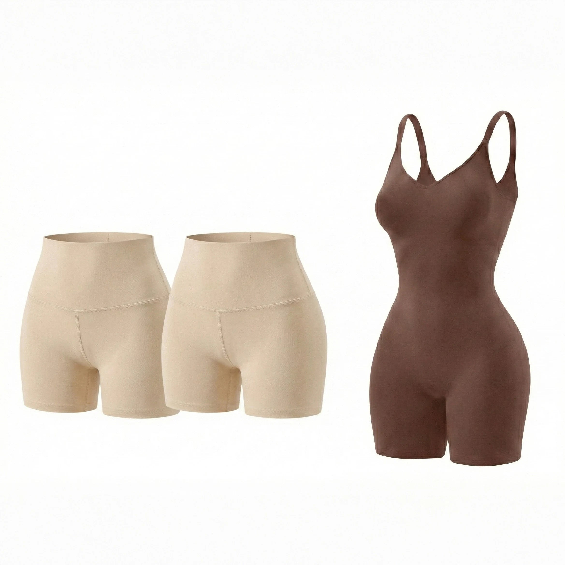 2-Pack Scrunch Butt Shorts + Daily Bodysuit
