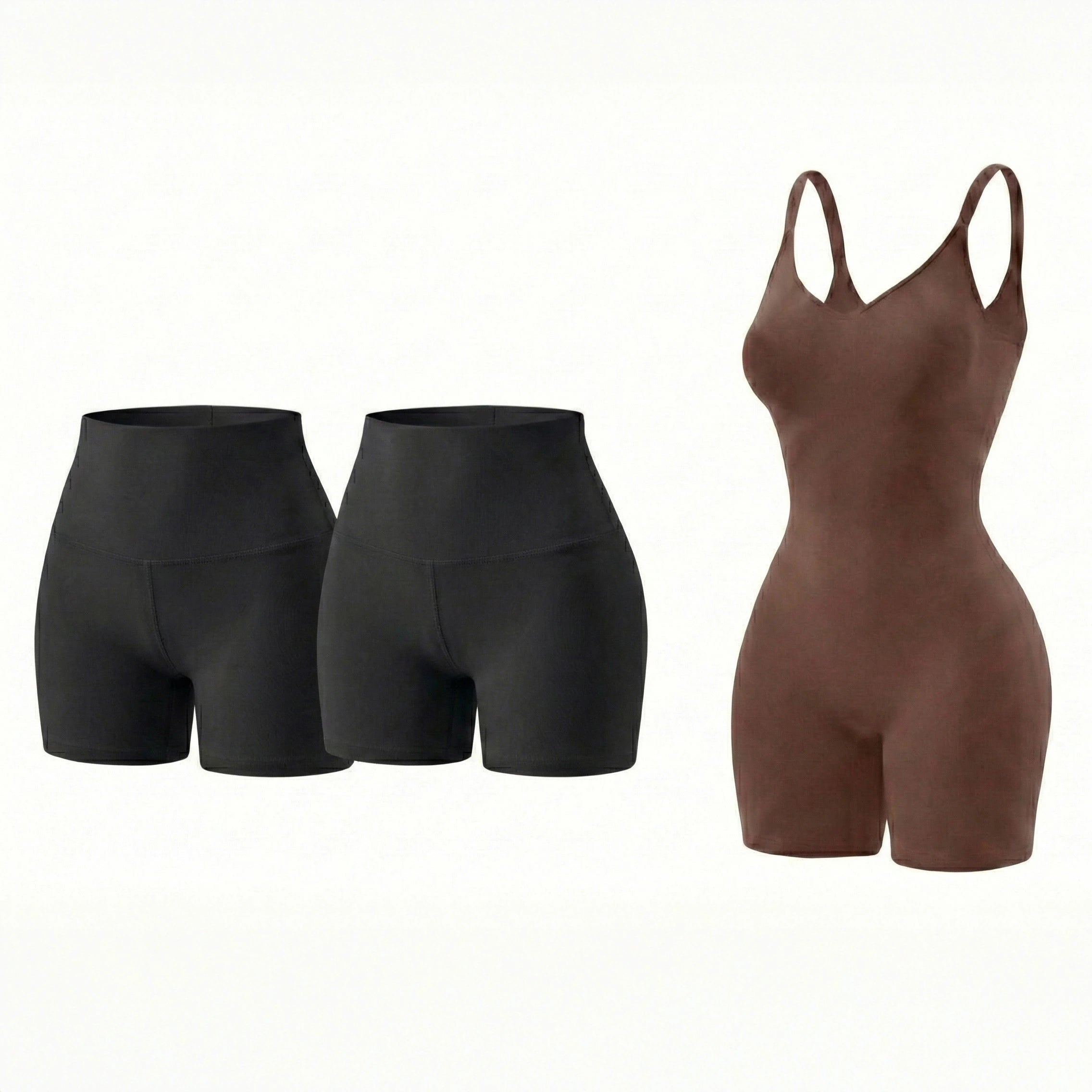 2-Pack Scrunch Butt Shorts + Daily Bodysuit