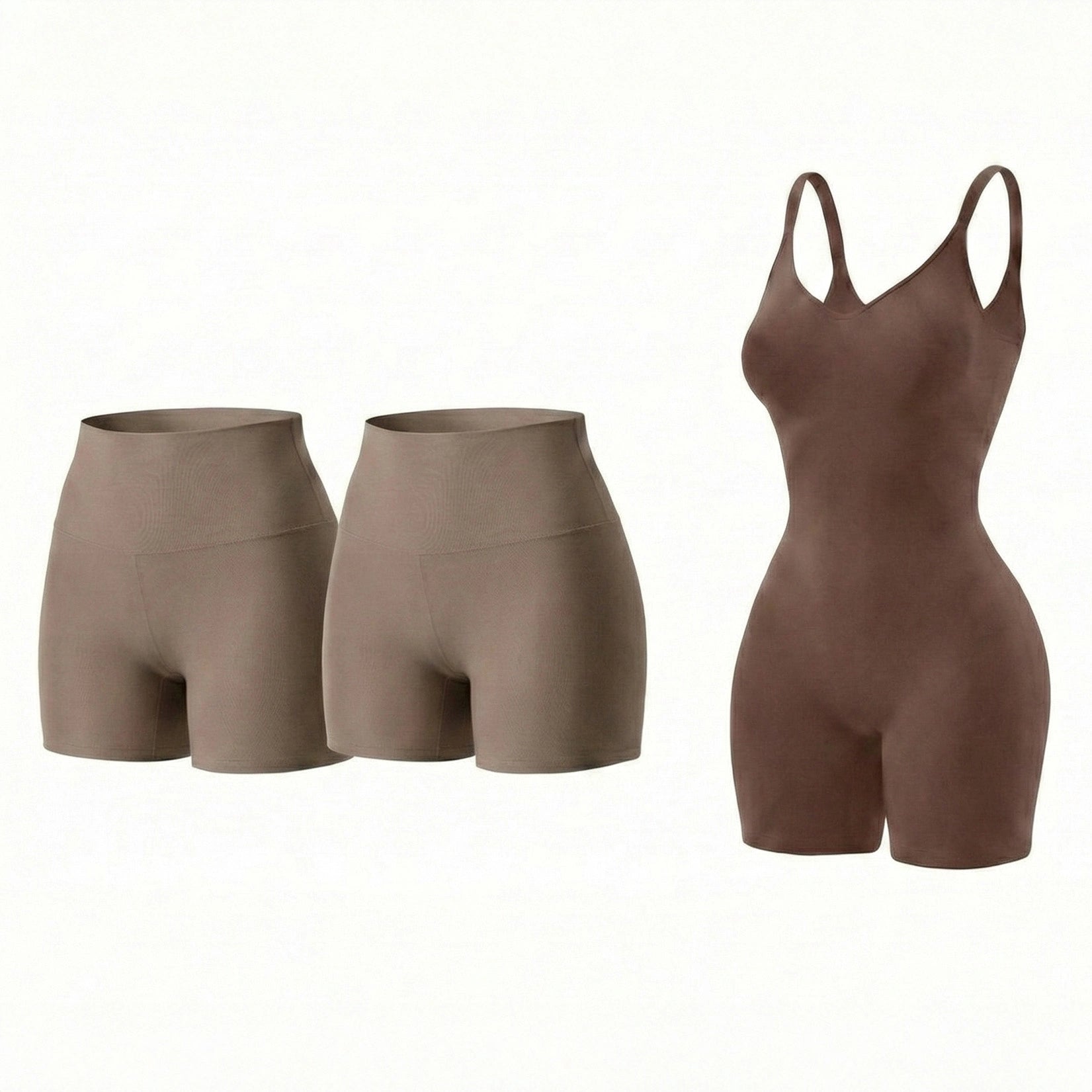 2-Pack Scrunch Butt Shorts + Daily Bodysuit