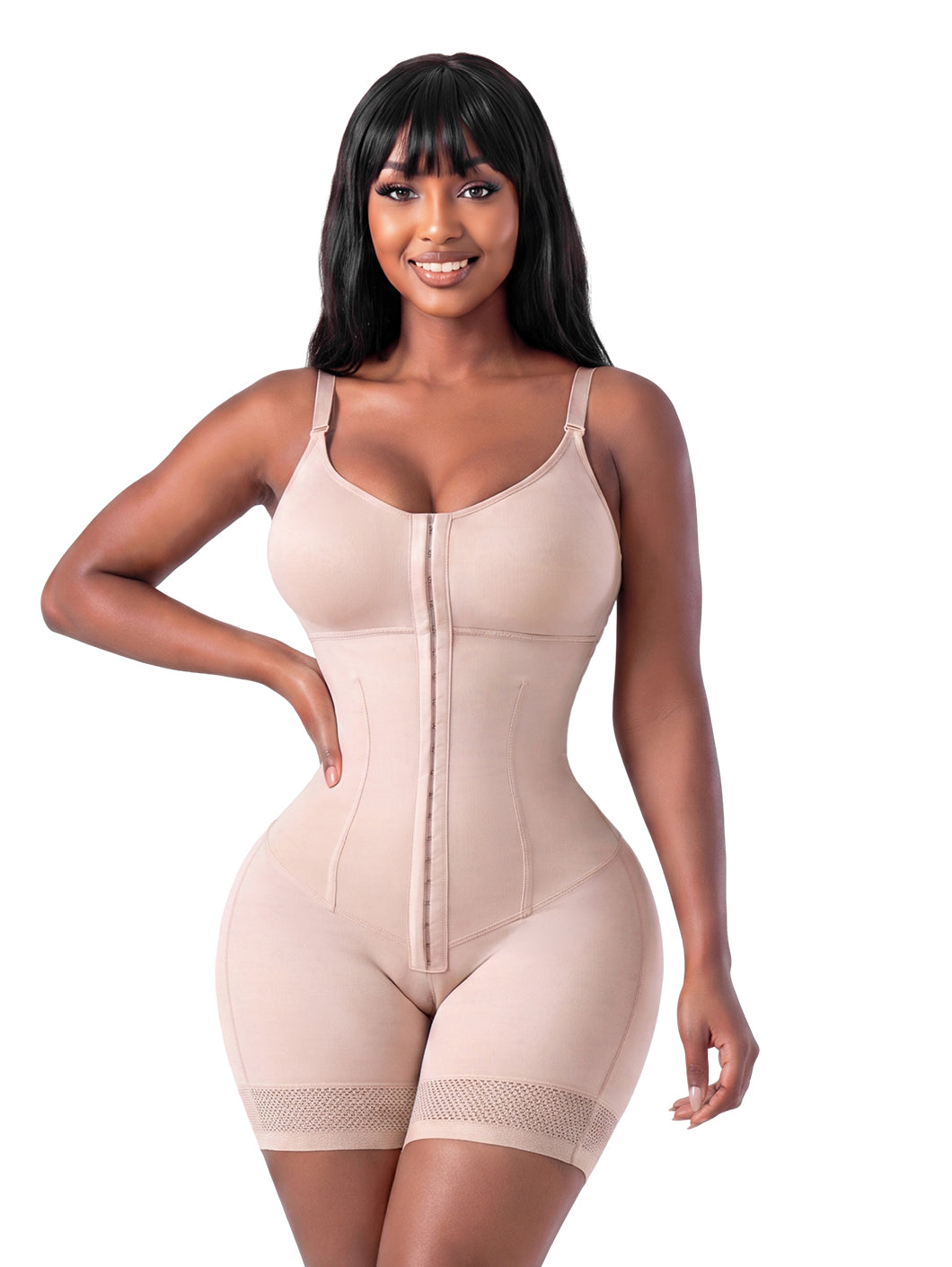 Faja With Built-In Bra | Hourglass Shapewear with Boning | Snatched Body 2423