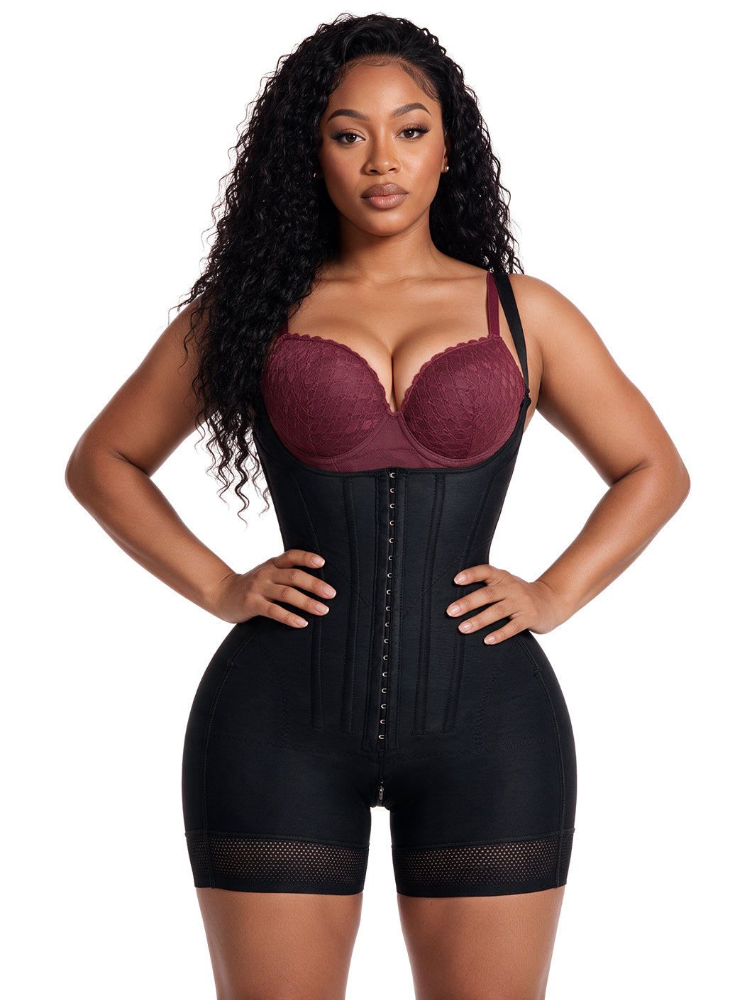 Open Bust Boned Faja Body Shaper | Daily Waist Snatching