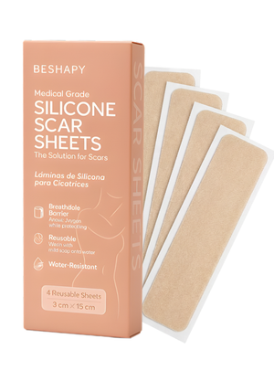 Medical-Grade Silicone Scar Sheets | Reusable Scar Tape for Surgical Scars