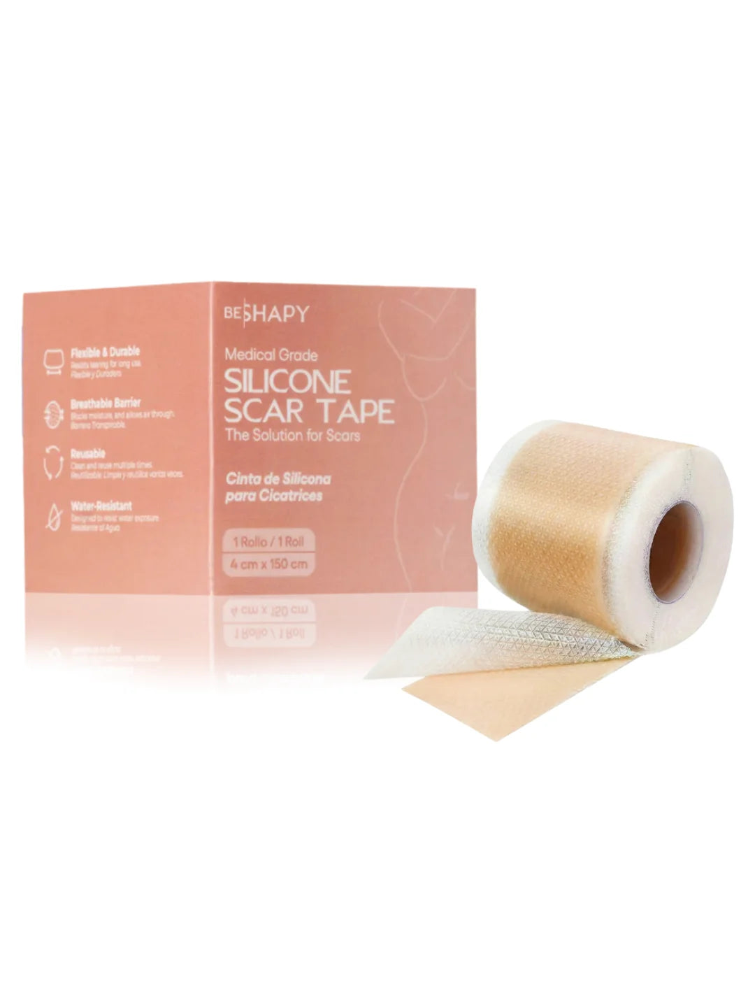 Post-op Silicone Scar Tape | 59” Medical-Grade Scar Treatment for Optimal Healing