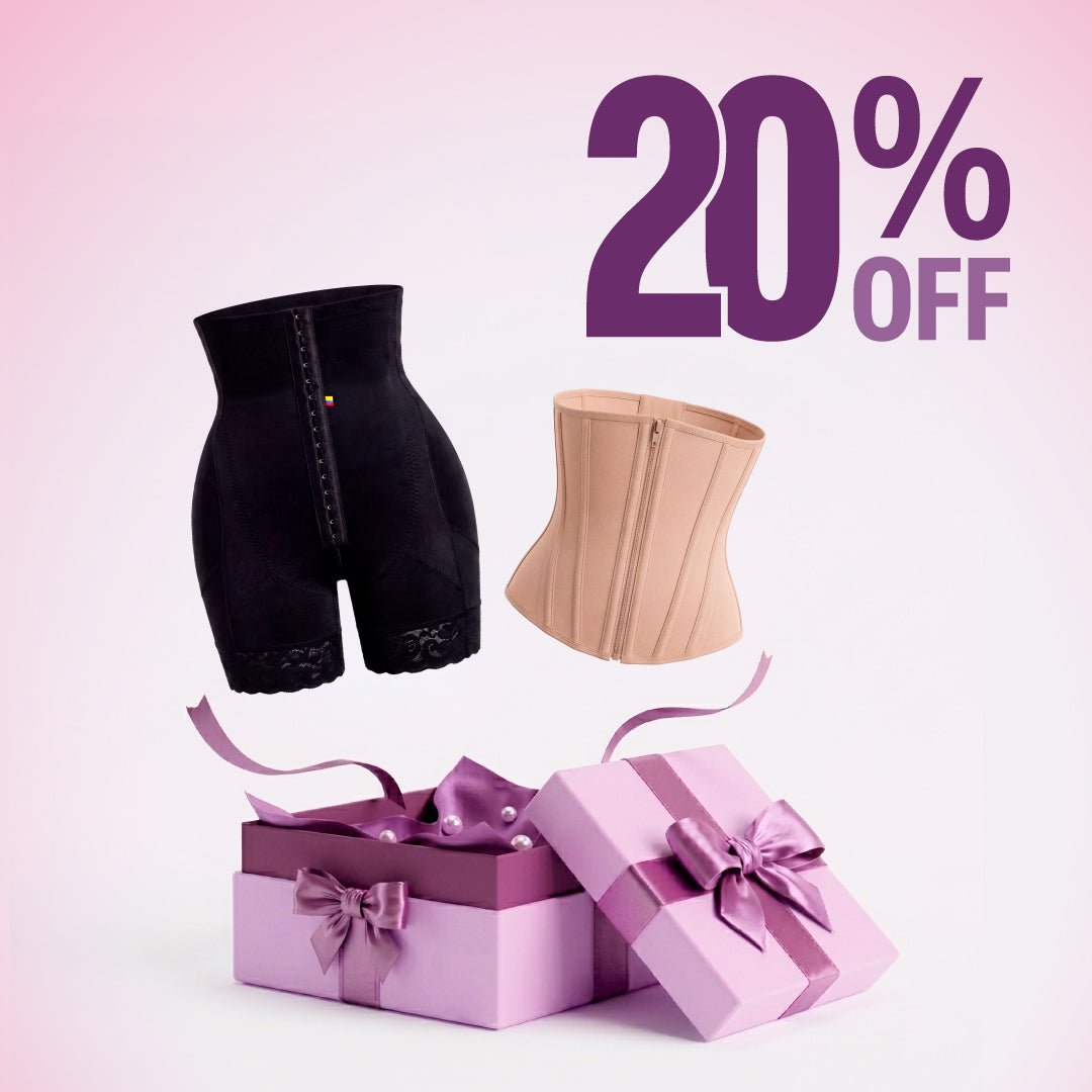 BBL & Lipo | Stage 3 Faja Colombiana Shapewear | Strapless + BBL & Lipo | Stage 4 Faja Waist Cincher | Hourglass | Pack Exclusivo