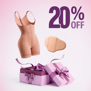 BBL & Lipo | Stage 2 Faja Post-Op Shapewear | No Bra + Ab Board Mini