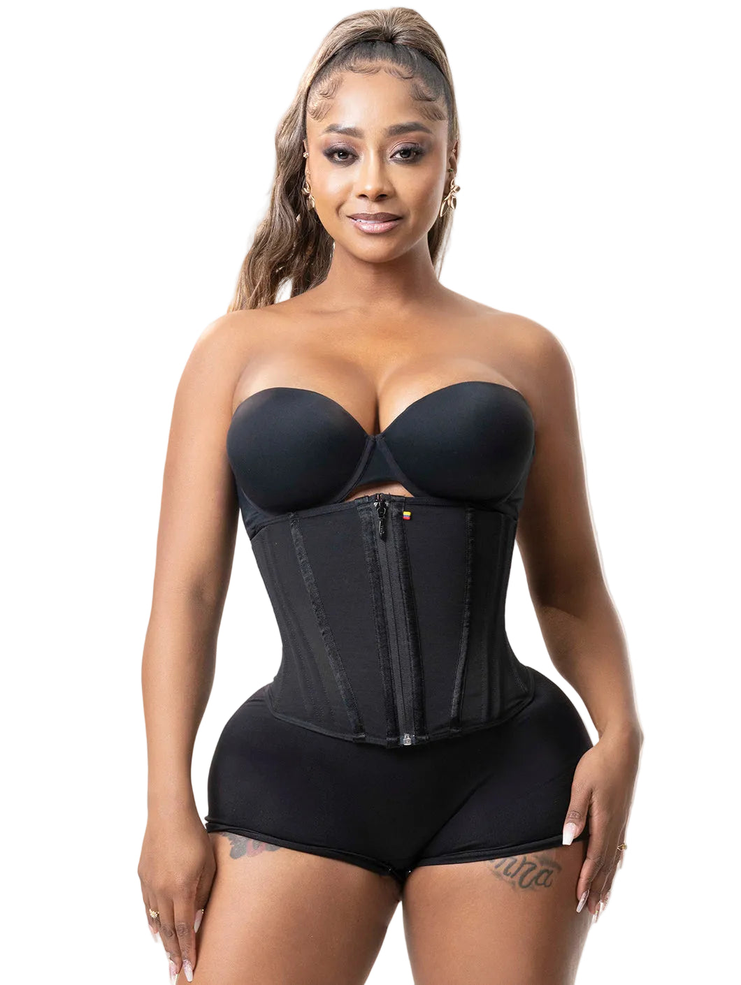 Stage 4 Faja Waist Cincher - Post-Lipo/BBL M / Black Stage 4 Faja Waist Cincher - Post-Lipo/BBL M / Black