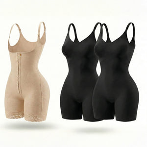 Snatched Stage 2 | Faja Short + 2-Pack Shapewear Bodysuit