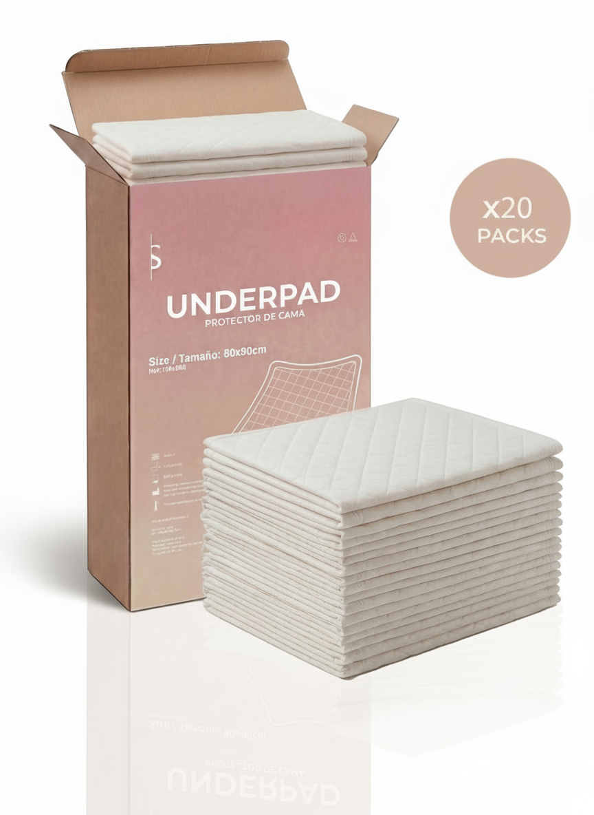Disposable Bed Pads | Ultra Absorbent, Waterproof Chucks Pads for Post-Op Recovery