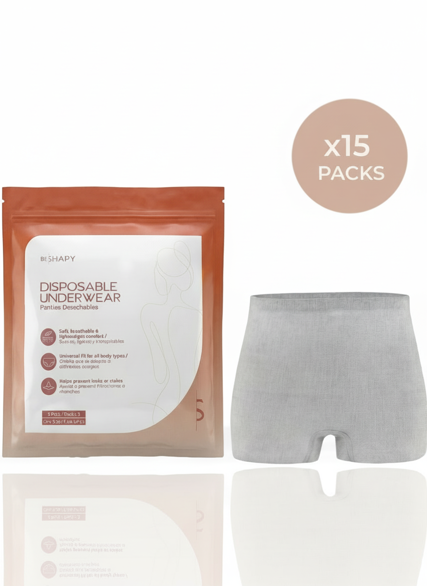 Disposable Underwear for Women | Postsurgery, Travel & Hospital Use Hypoallergenic Panties