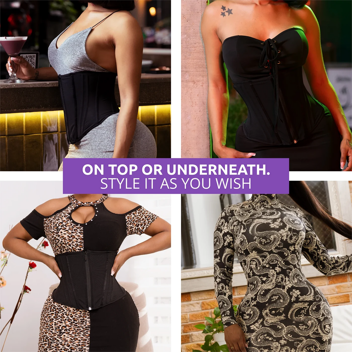Forms an amazing Waist: The Demi Waist Cincher by Vedette