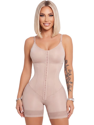 Faja With Built-In Bra | Hourglass Shapewear with Boning | Snatched Body 2423