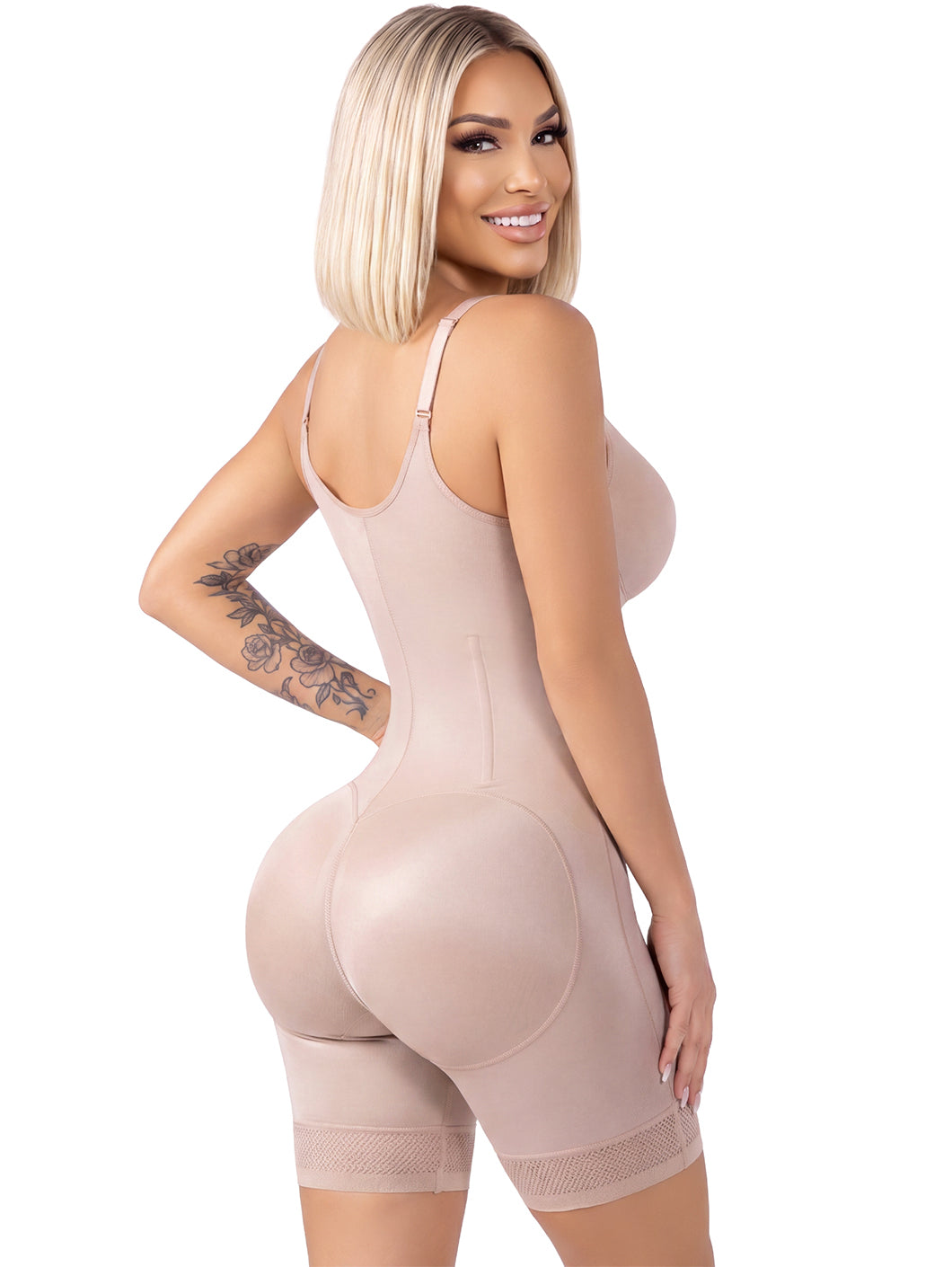 Faja With Built-In Bra | Hourglass Shapewear with Boning | Snatched Body 2423