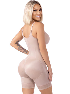 Faja With Built-In Bra | Hourglass Shapewear with Boning | Snatched Body 2423