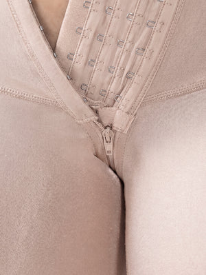 Snatched Body Faja With Built-In Bra | Hourglass Shapewear with Boning
