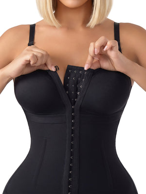 Faja With Built-In Bra | Hourglass Shapewear with Boning | Snatched Body 2423