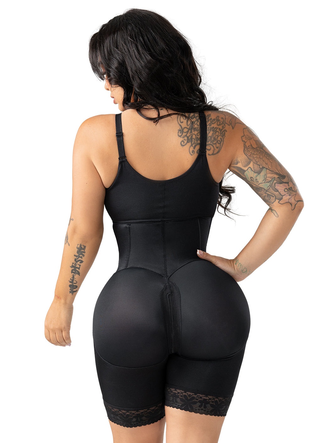 Snatched Body Faja With Built-In Bra | Hourglass Shapewear with Boning