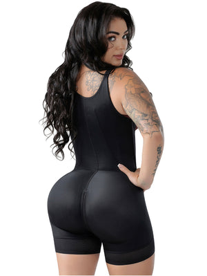 Open Bust Boned Faja Body Shaper | Daily Waist Snatching