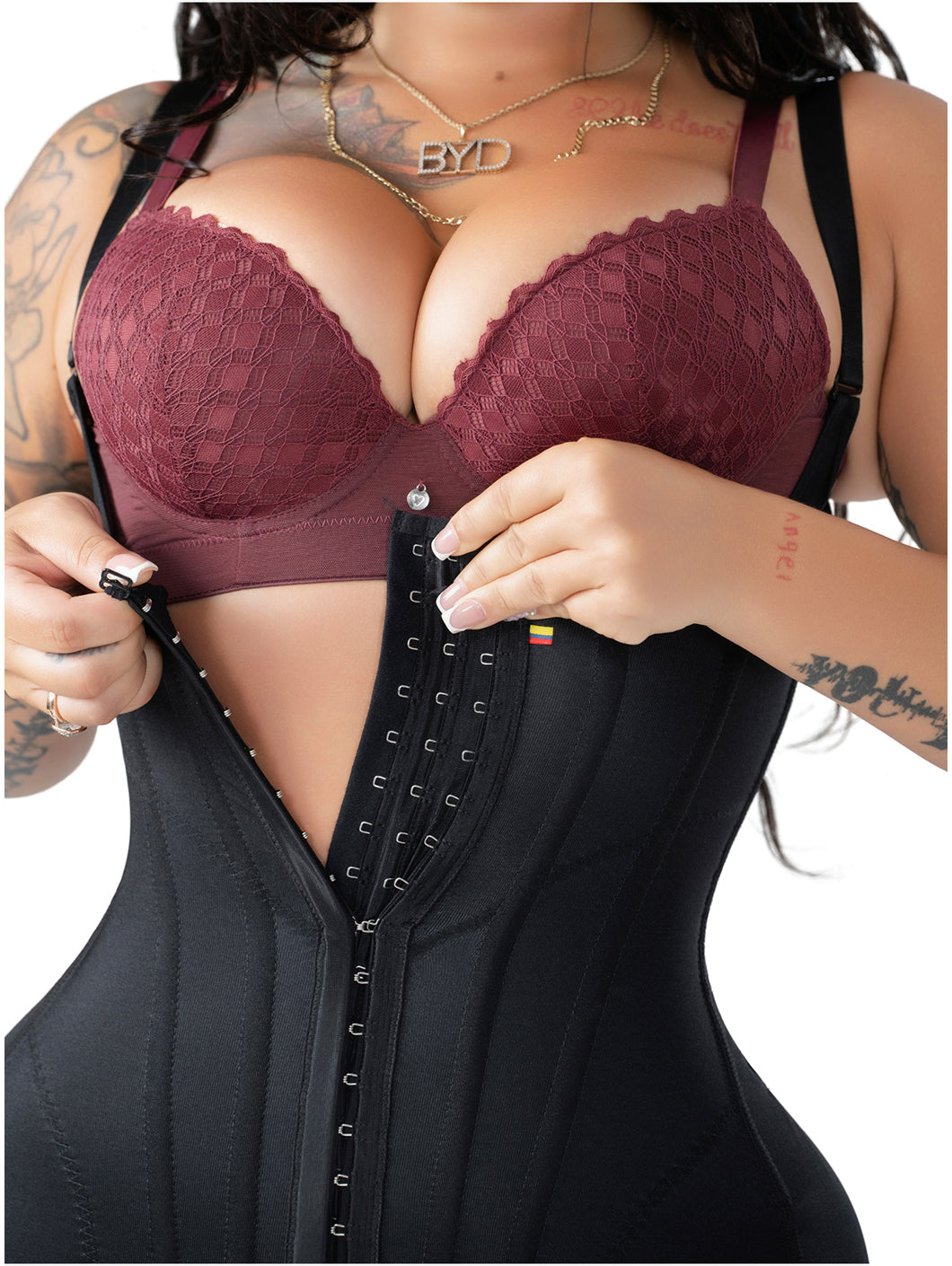 Open Bust Boned Faja Body Shaper | Daily Waist Snatching