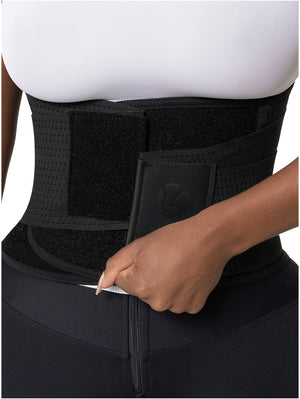 Neoprene Waist Cincher | Dual Adjustment Thermal Waist Trimmer for Workout