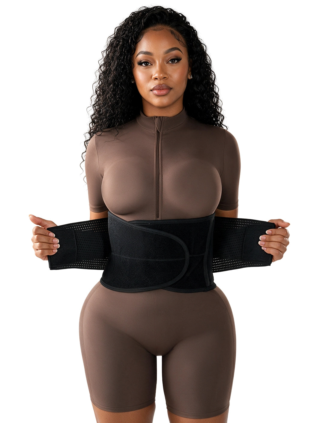 Neoprene Waist Cincher | Dual Adjustment Thermal Waist Trimmer for Workout | Snatched Body 330
