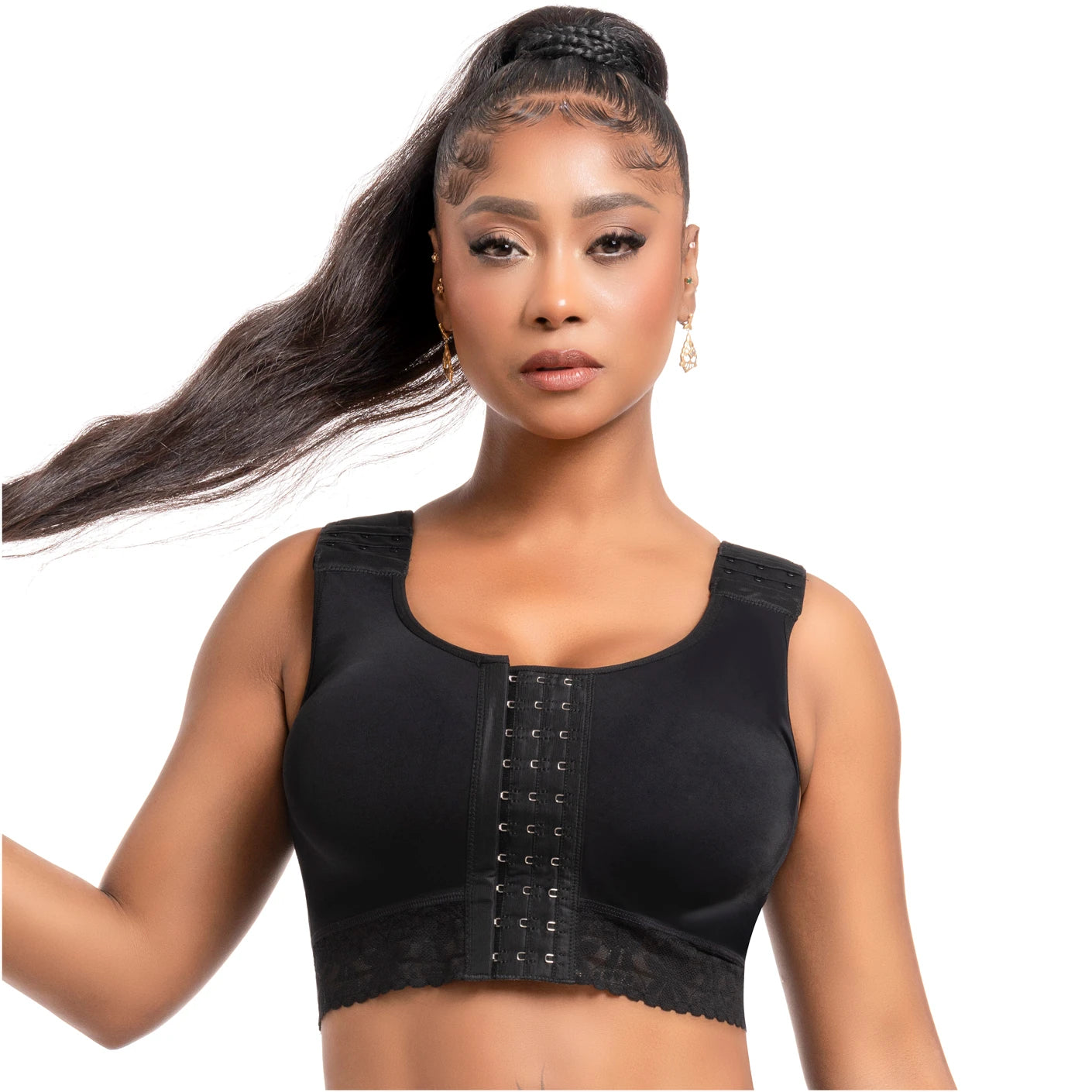 Post-Breast Augmentation & Mastectomy | Stage 1 Compression Bra | Front Closure for Easy Wear