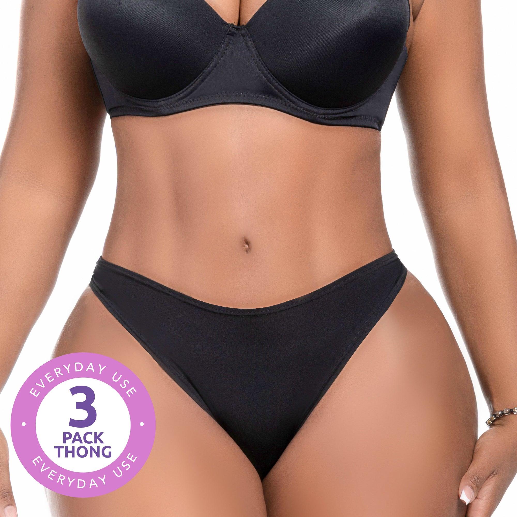 3-pack THONGS FOR WOMEN | DAILY WEAR