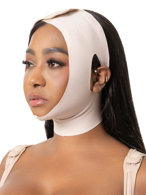 Chin Lift Strap | Post Surgery Neck Soft Compression Garment for Facelift