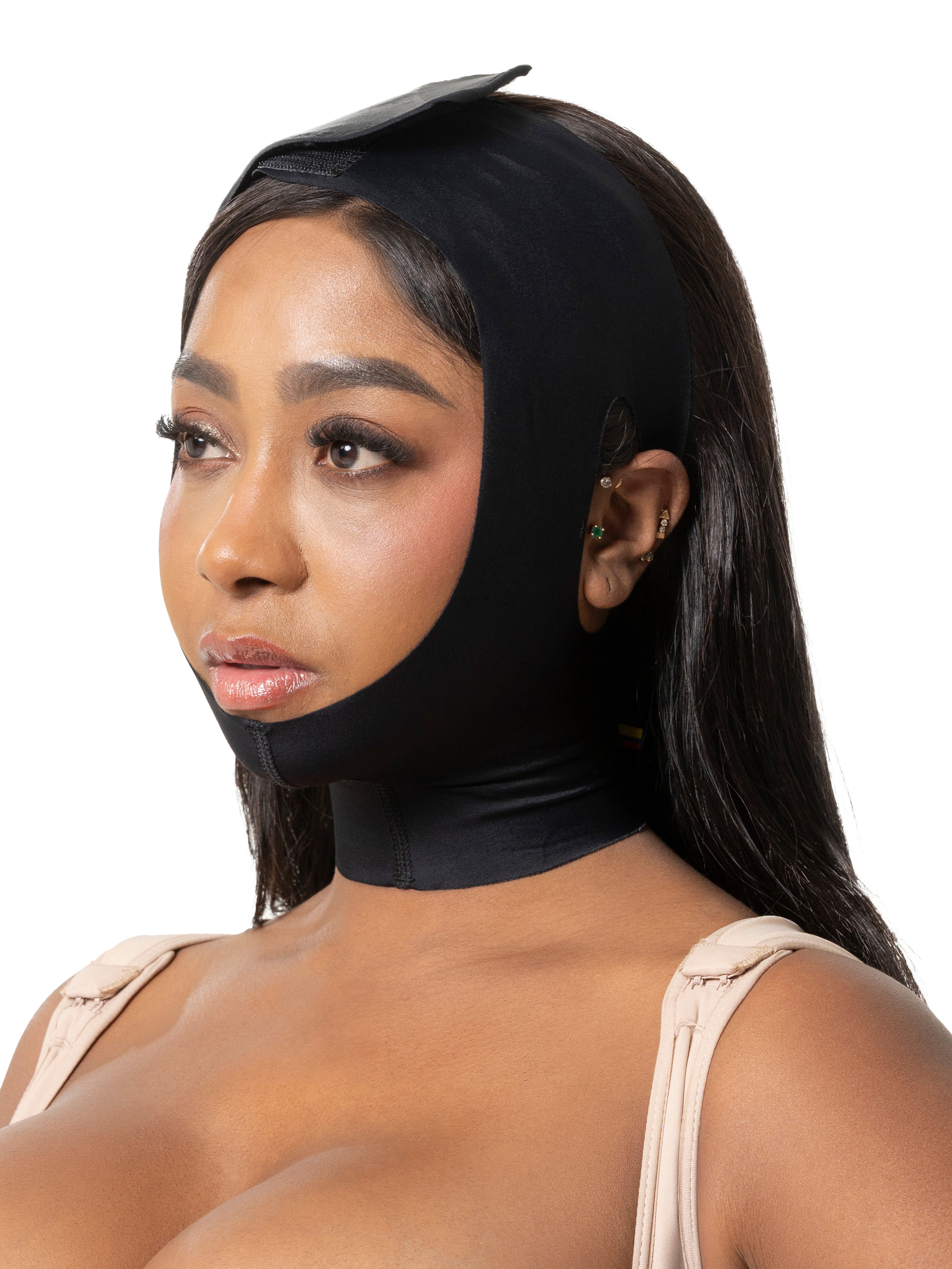 Chin Lift Strap | Post Surgery Neck Soft Compression Garment for Facelift