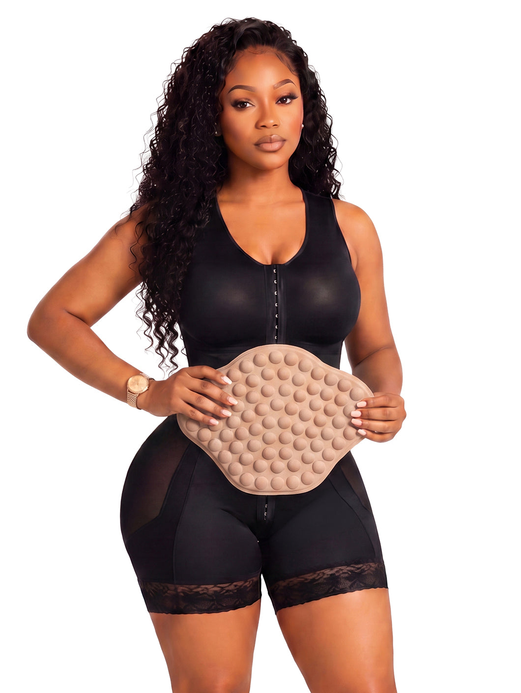 Abdominal Board with Bubble Surface |  Post-Op Lipo, Lipo 360 & Tummy Tuck Recovery Ab Foam | Snatched Body 811700