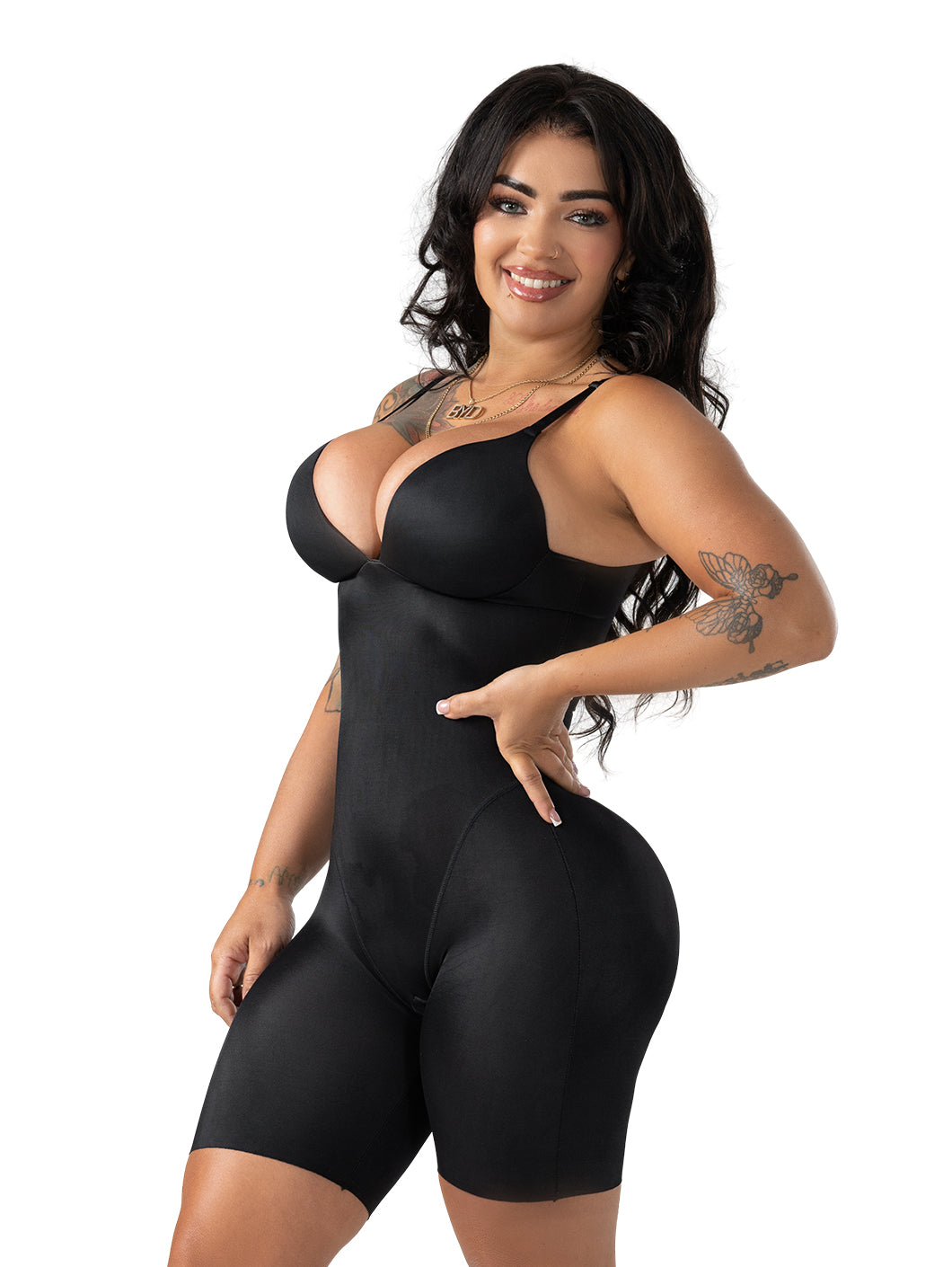 Seamless Soft Control Bodysuit with Cups| Daily Waist Snatching Shapewear | Snatched Body DQ01D5 (TT)